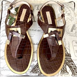 MICHAEL KORS Hara Thong Sandals Size 8